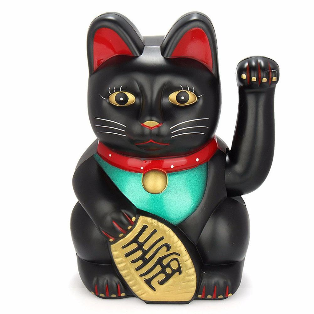Car Accessories Oman - Decorazione cinese del gatto fortunato, statuetta