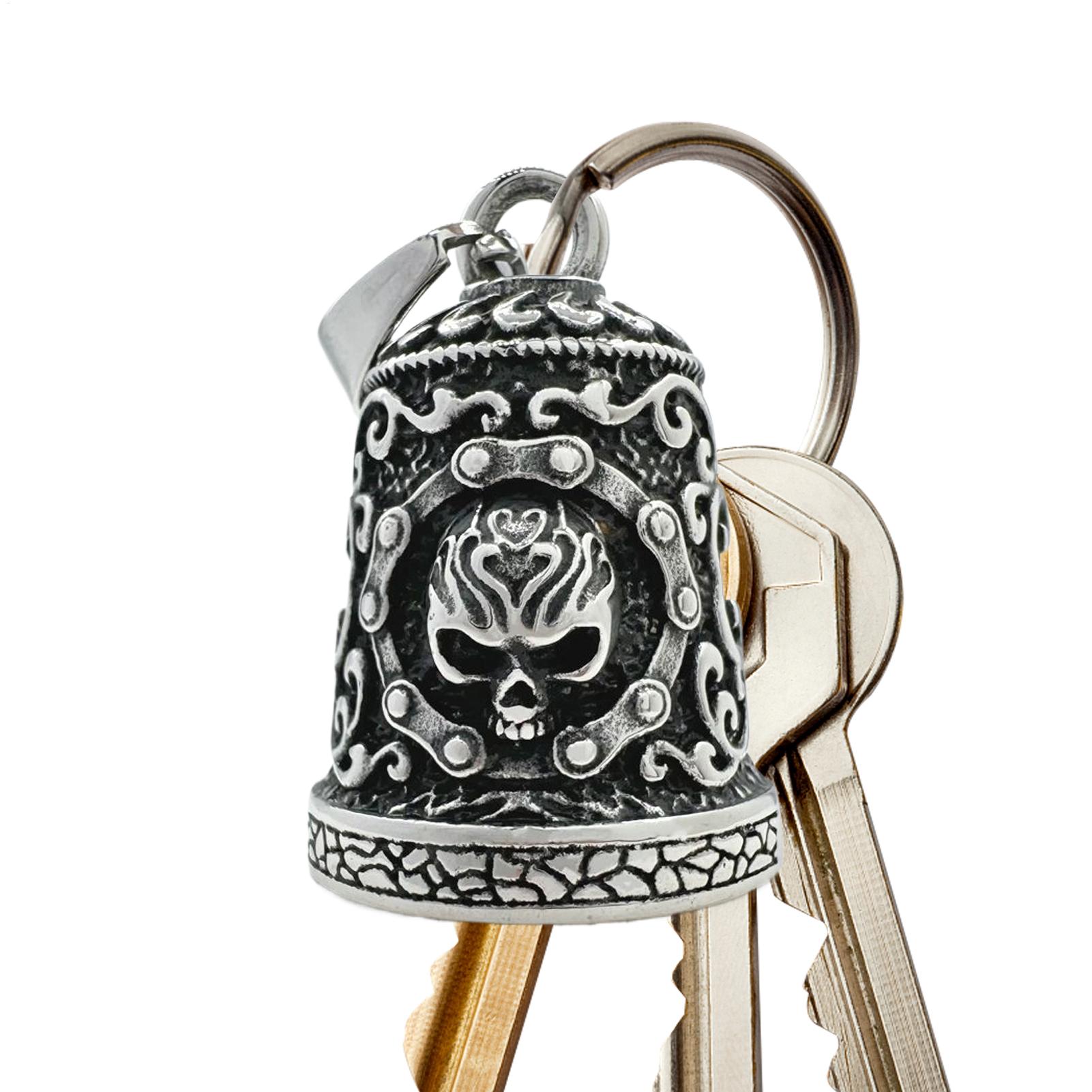 Car Accessories Gifts For Men - Campanello a forma di teschio, decorazione
