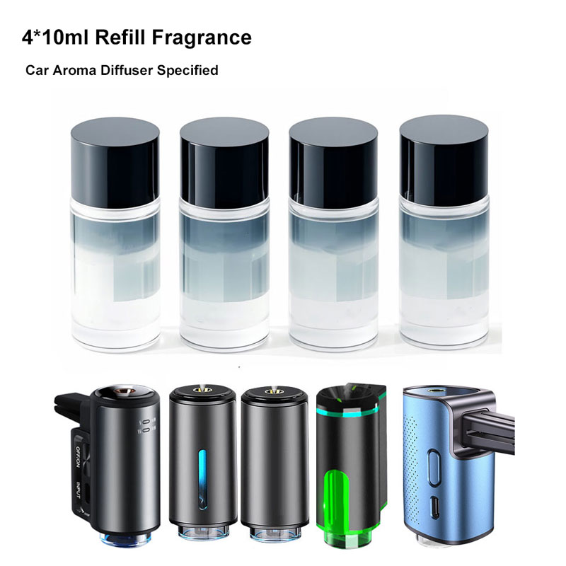 Car Air Freshener Vent - Olio Essenziale Ricaricabile da 10ml per