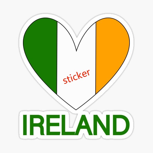 Car Accessories Ireland - Irlanda Decalcomania Adesivo per auto Camion