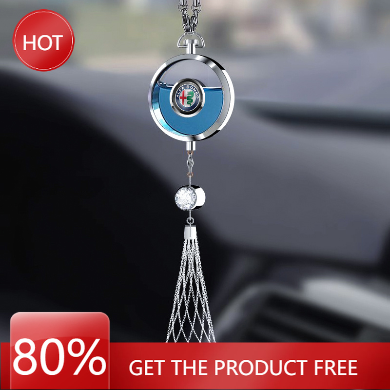 Car Accessories Mirror Hanging - Ciondolo Profumato per Specchietto Retrovisore Auto,