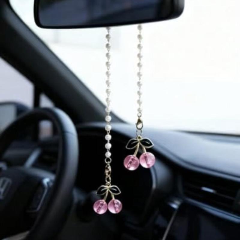 Car Accessories Mirror Hanging - 1 Pezzo Ciondolo a Tema Ciliegia