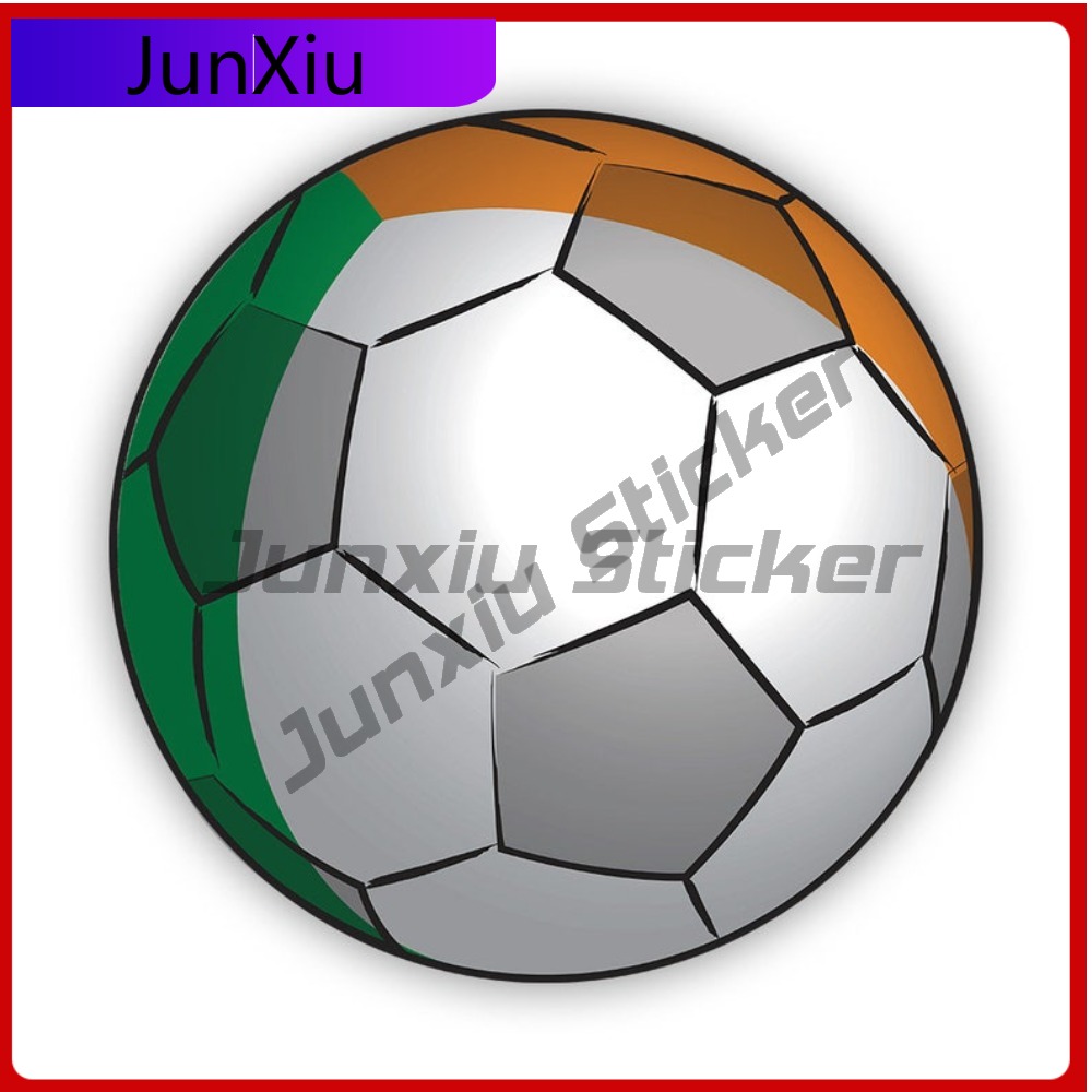 Car Accessories Ireland - Adesivo per il calcio irlandese, resistente