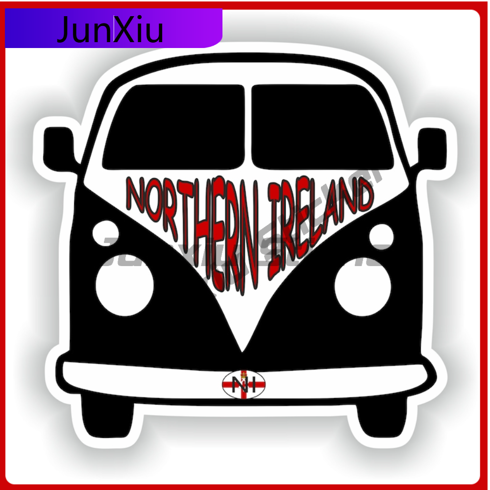 Car Accessories Ireland - Adesivo Van Northern Ireland in vinile