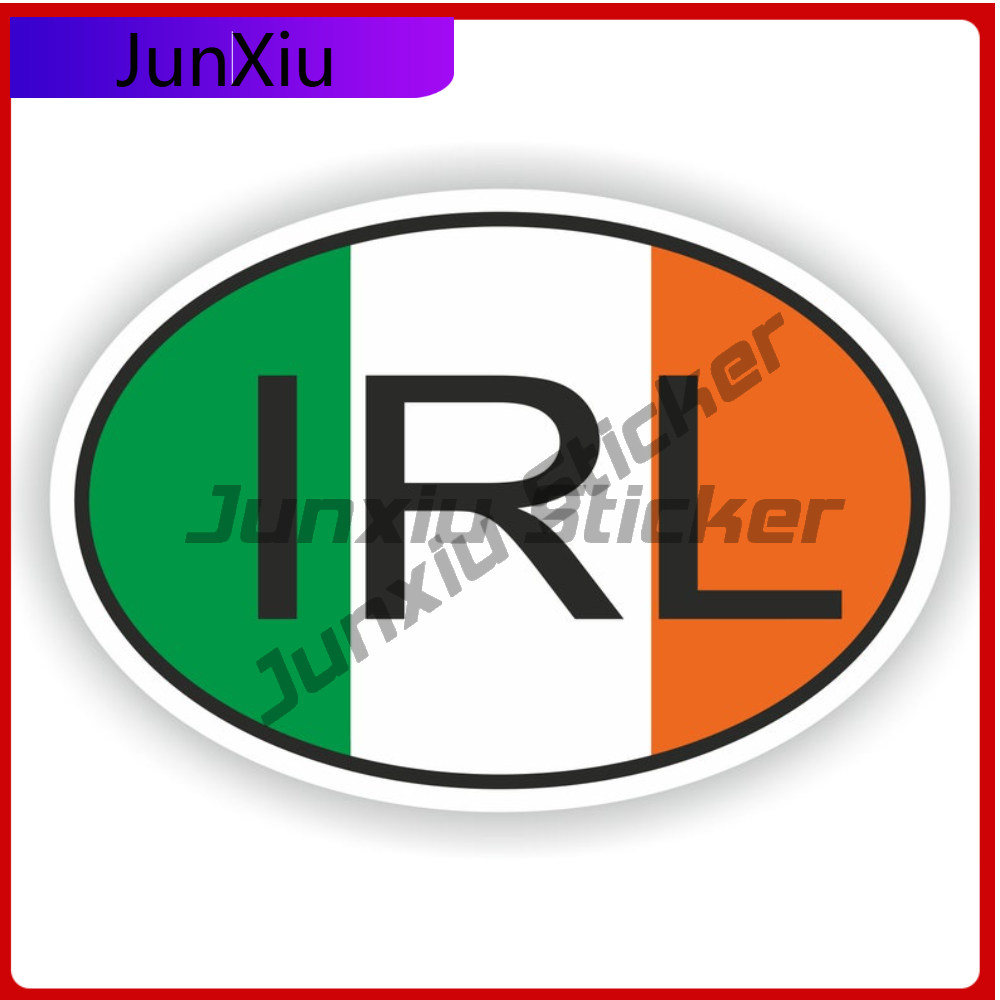 Car Accessories Ireland - Adesivo ovale con codice nazionale IRL