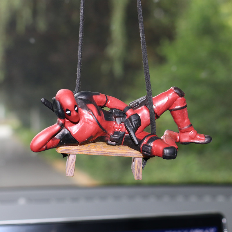 Car Accessories Mirror Hanging - Marvel Deadpool Ciondolo specchietto retrovisore per