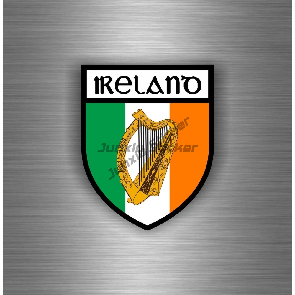 Car Accessories Ireland - Adesivo Decalcomania Scudo per auto Moto