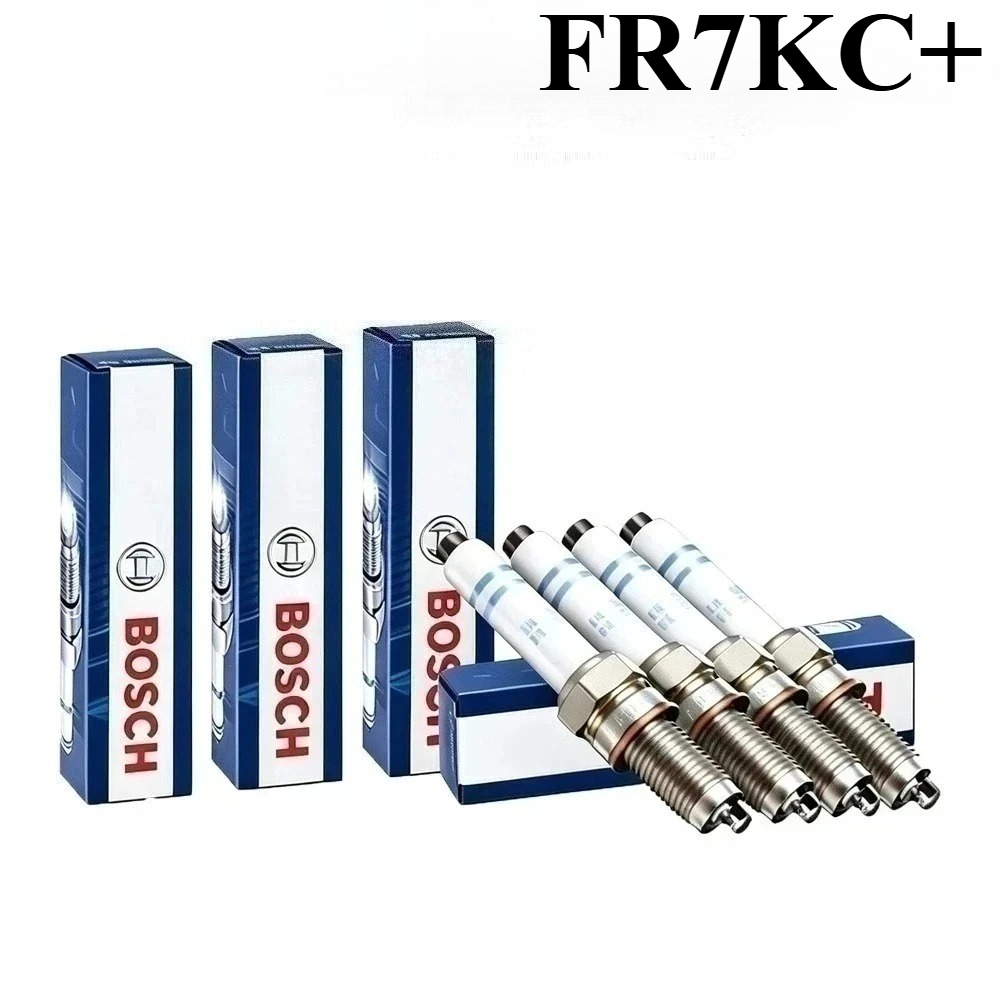 Bosch Spark Plug Copper - Candela d'accensione Bosch FR7KC+ in nichel-ittrio,