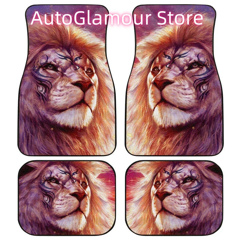 Car Accessories Gift Ideas - Tappetini per auto Warrior Lion Accessori