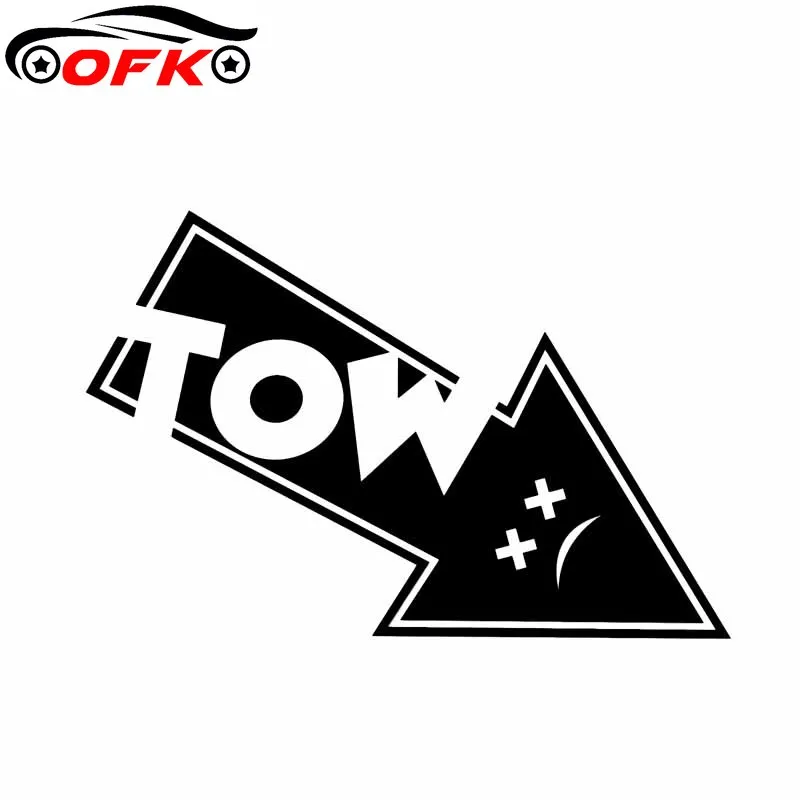Car Accessories Racing - Gancio di traino Freccia Decalcomania del