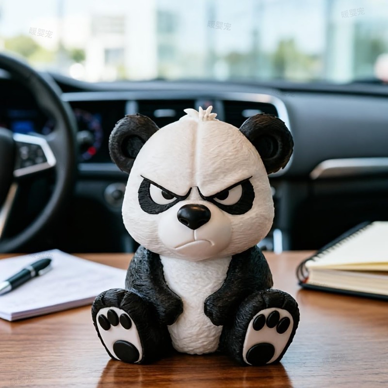 Statuetta 3D di Panda Irritabi - Car Accessories Oman recensione e prezzo