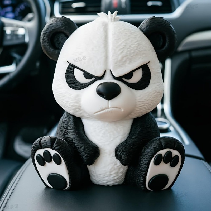 Statuetta 3D di Panda Irritabi - Car Accessories Oman recensione e prezzo