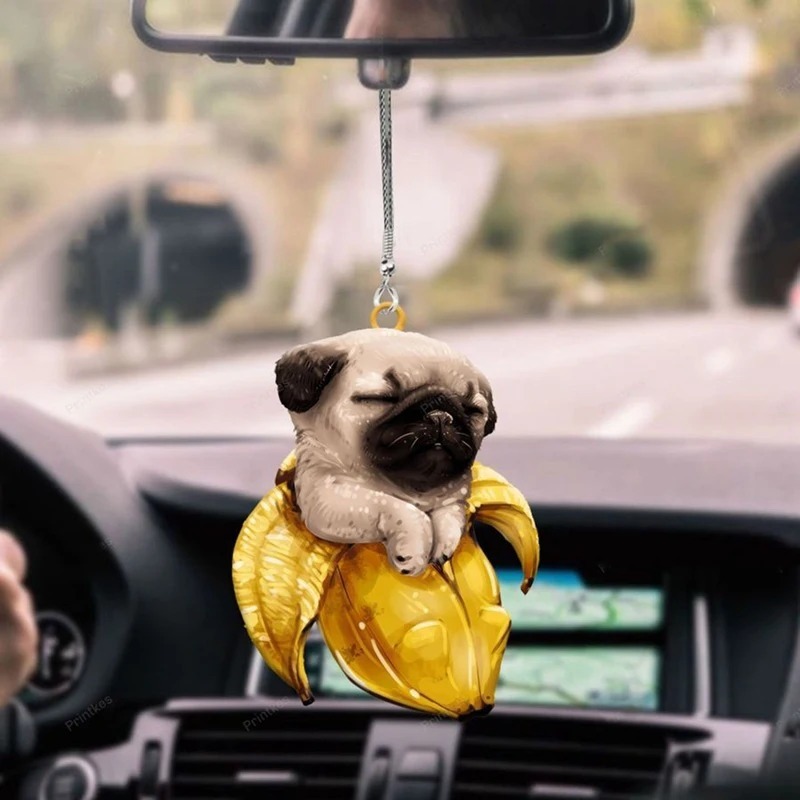 Ciondolo per auto Mini Cat Dog - Car Accessories Mirror Hanging recensione e prezzo