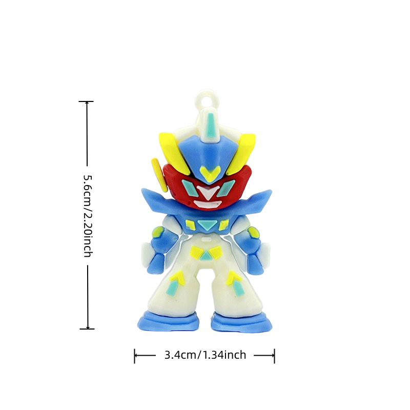 Portachiavi in silicone Gundam - Car Accessories Gifts For Men recensione e prezzo