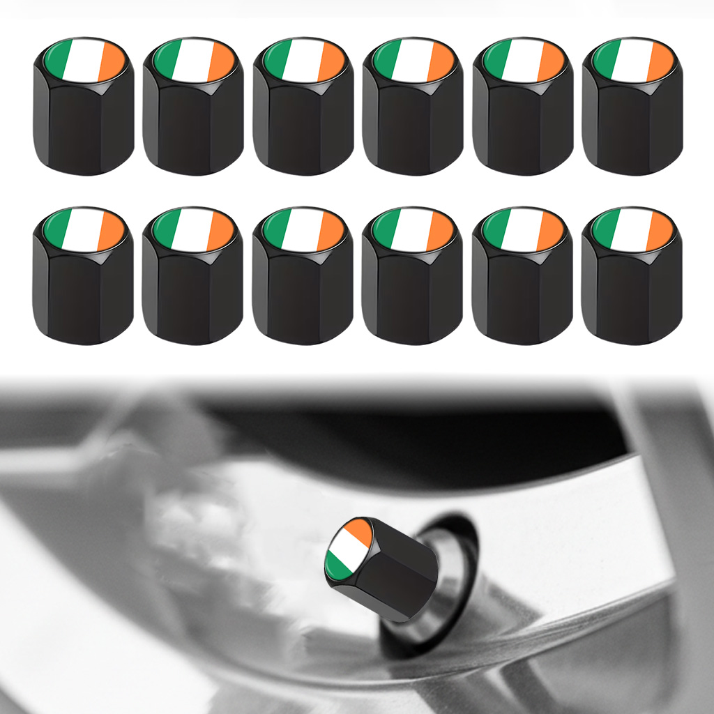12 tappi per valvole con bandi - Car Accessories Ireland recensione e prezzo