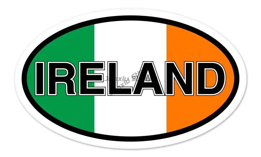 Adesivo con bandiera dell'Irla - Car Accessories Ireland recensione e prezzo