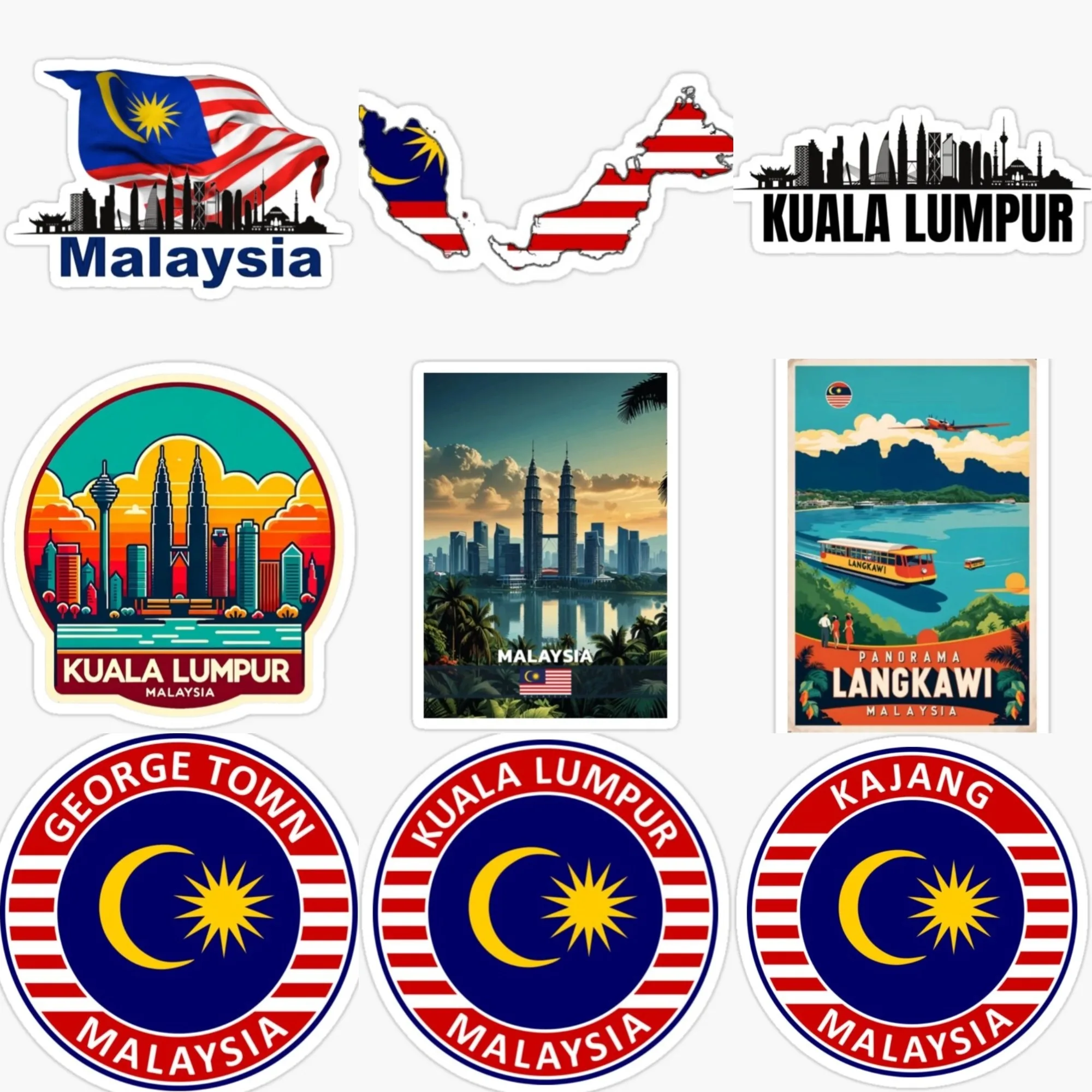Bandiera della Malesia Mappa E - Car Accessories Malaysia recensione e prezzo