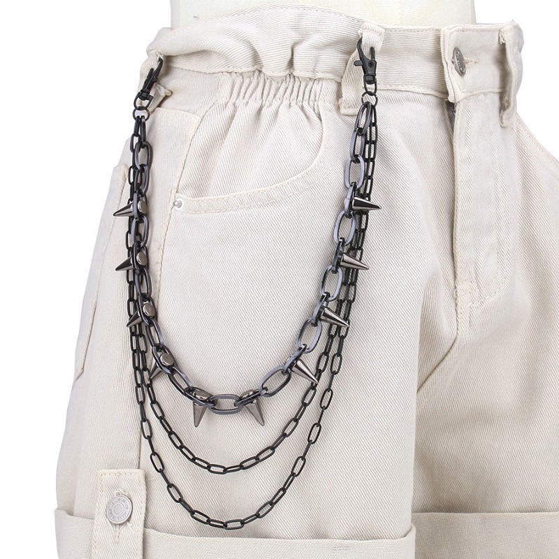 Hip Hop Punk Rock Pantaloni in - Car Accessories Gifts For Men recensione e prezzo