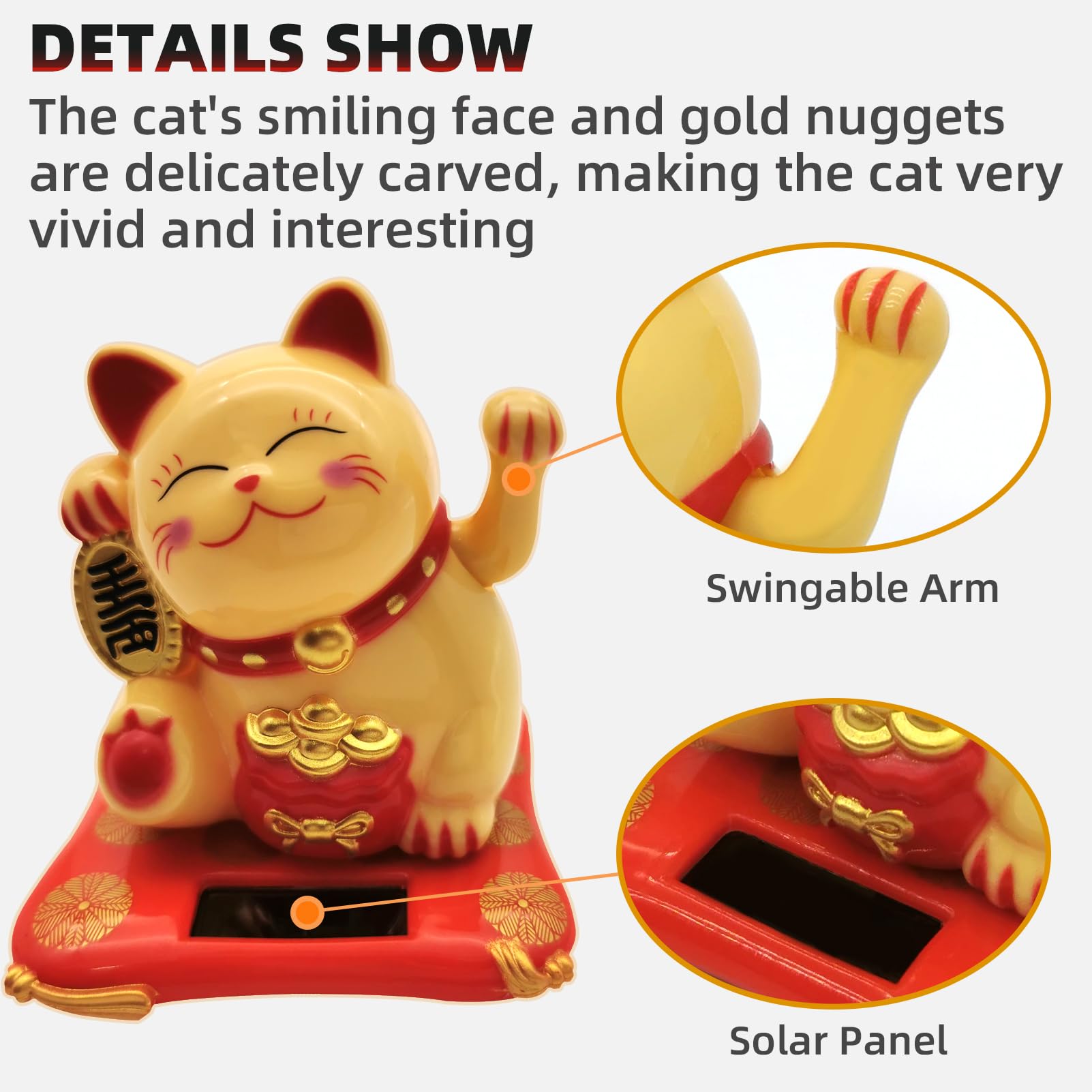 1 Pezzo Mini Statuetta Gatto P - Car Accessories Oman recensione e prezzo