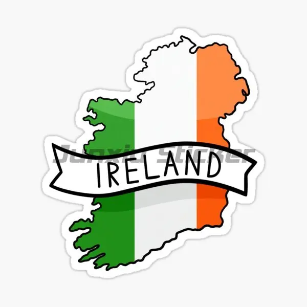 IRL Irlanda Bandiera Mappa Qua - Car Accessories Ireland recensione e prezzo