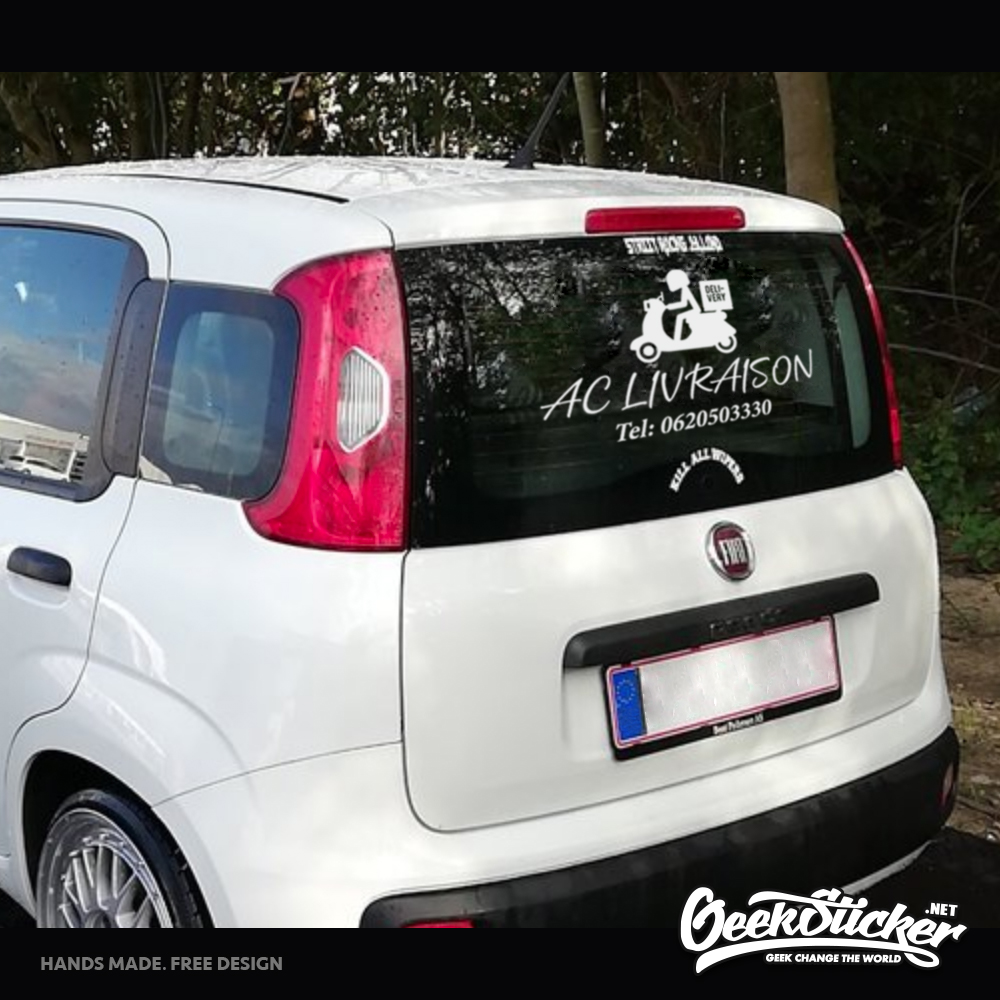Adesivo Personalizzato con Nom - Car Accessories Nz recensione e prezzo